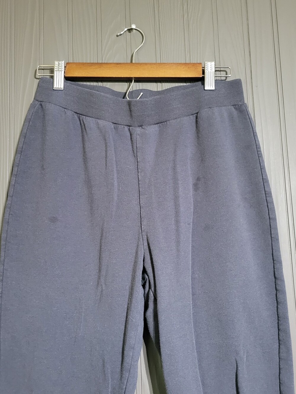 Barefoot Dream Lounge Pants Pull-On Fleece Lined Sweatpants Blue Women's Small - Picture 3 of 8